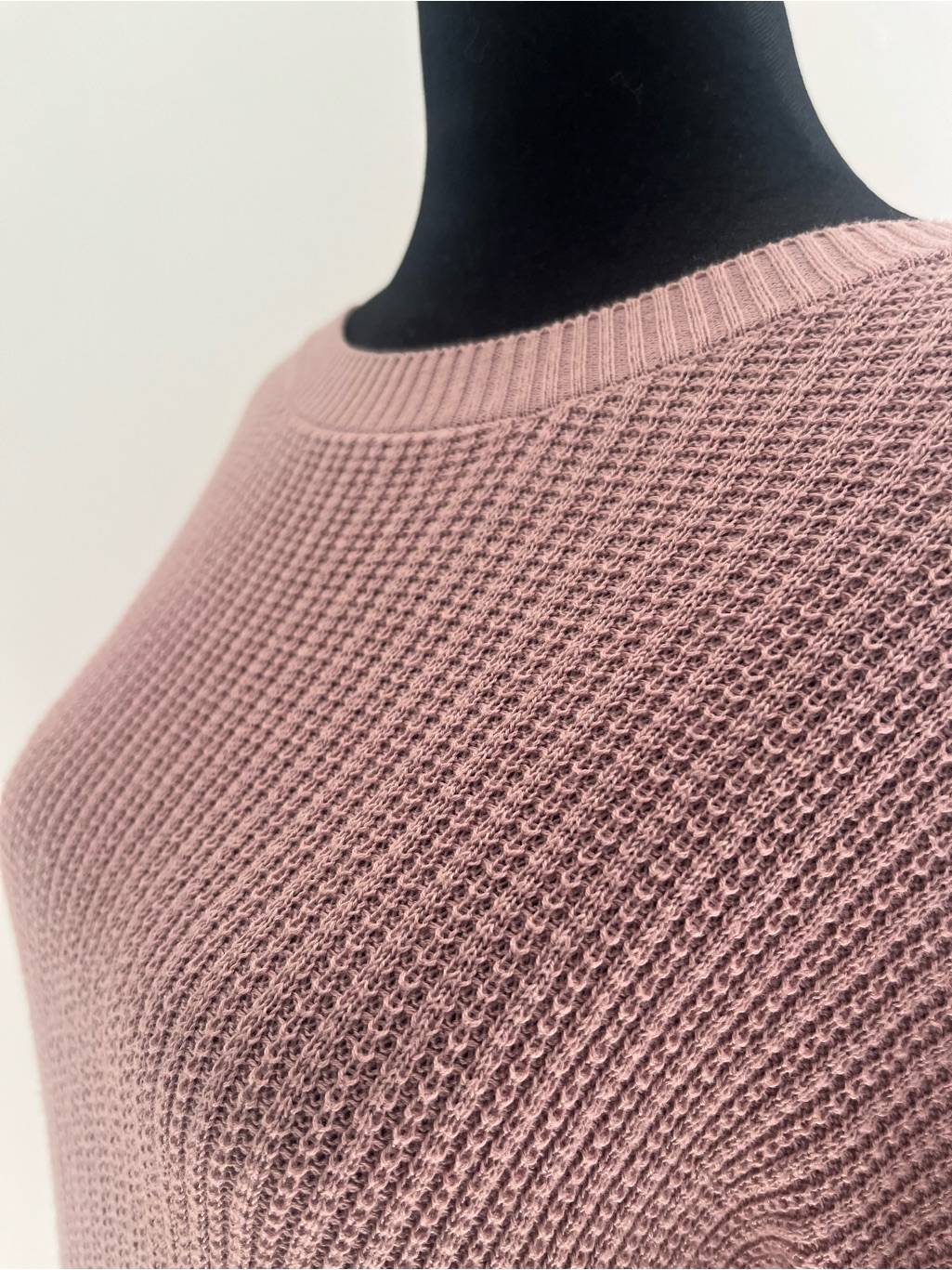 Pink Rose Dusty Rose Women’s Crewneck Sweater, Size S